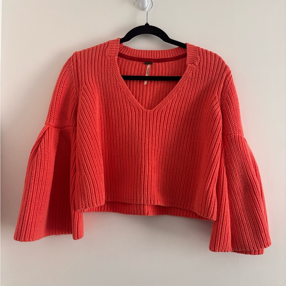 Free People Damsel V-Neck Sweater